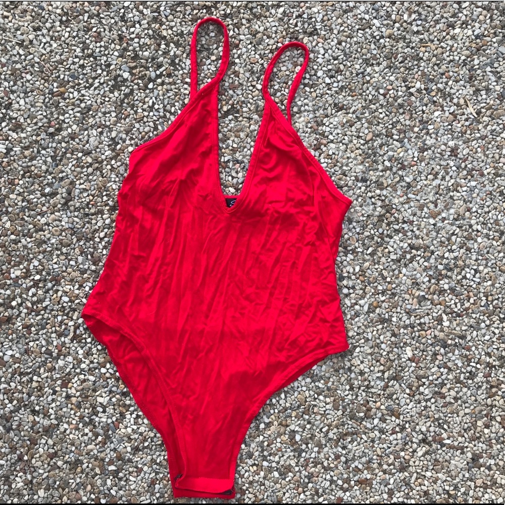 Red Bodysuit